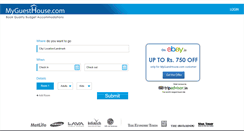 Desktop Screenshot of myguesthouse.com